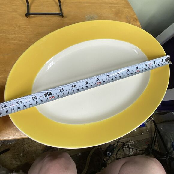 Aluminia 15-inch Serving Plater Susanne Confetti Design Royal Copenhagen Denmark - Picture 6 of 7